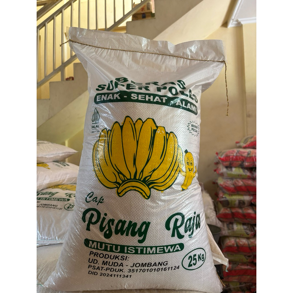 Beras 25kg Beras PISANG RAJA 25kg Murah dan enak