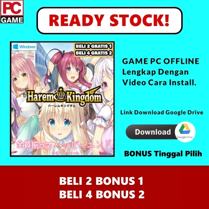 HaremKingdom - Game PC Windows | Link Download Google Drive