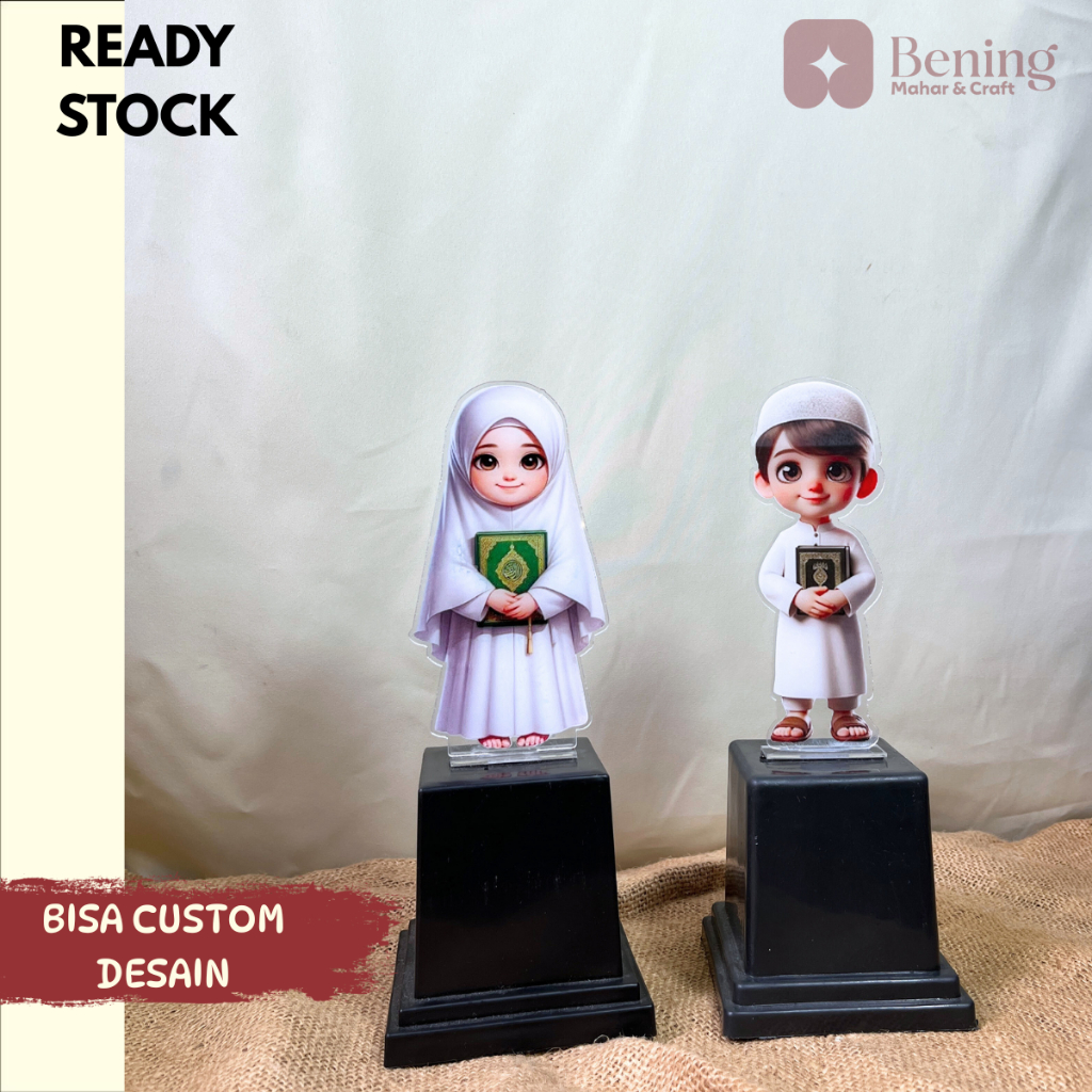 PIALA AKRILIK WISUDA CUSTOM FOTO | Plakat Kenangan PAUD TK SD Murah