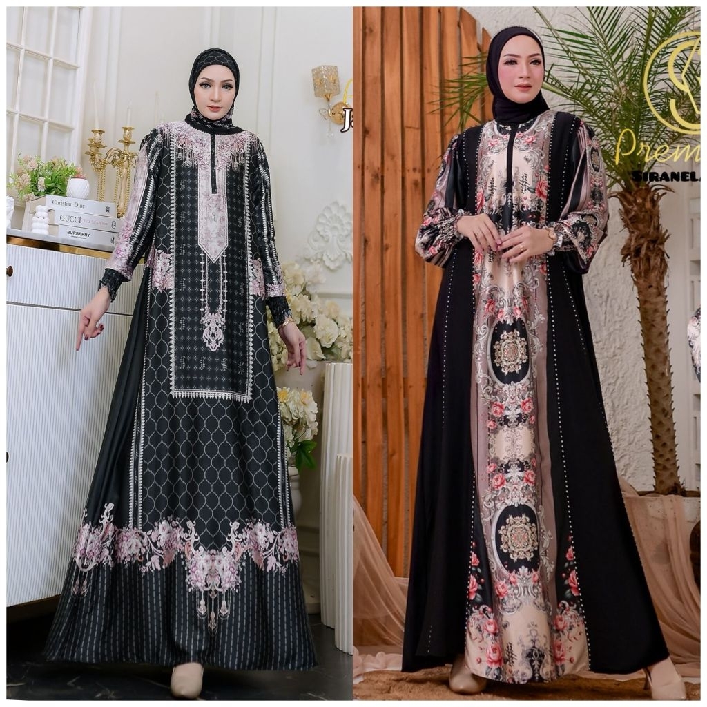 SALE dress janira sinarela gamis  branded yasmin syari ORI soekha Arsya kayla