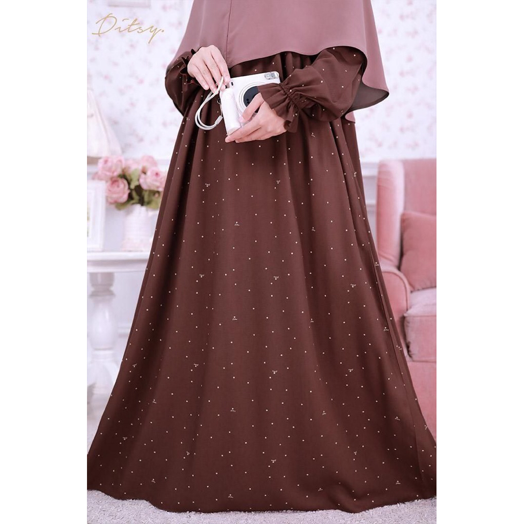 Ditsy official nightgown dress pajamas sleepwear