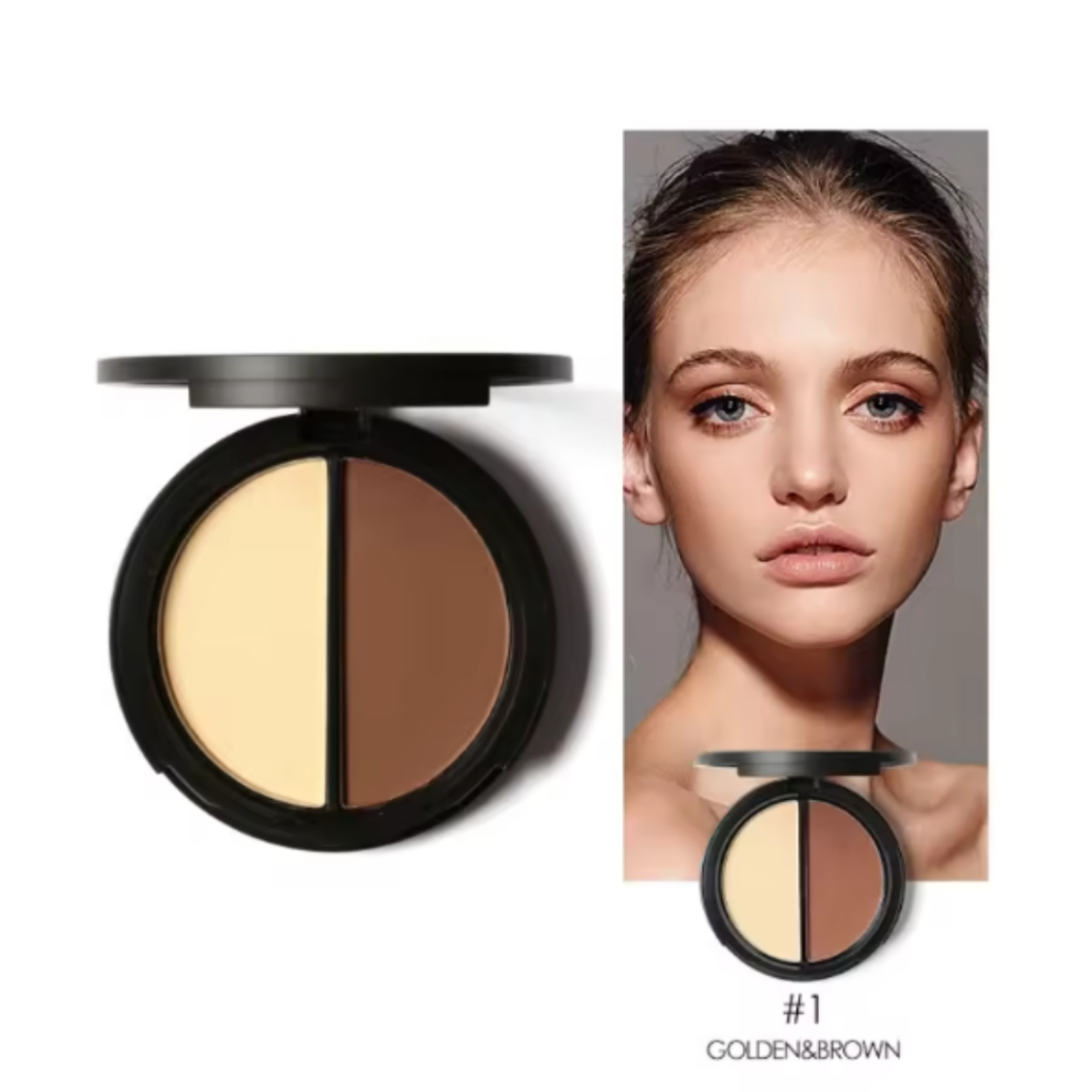 Focallure Contour & Highlighter Duo Powder Cake 2 color FA 05 FA05
