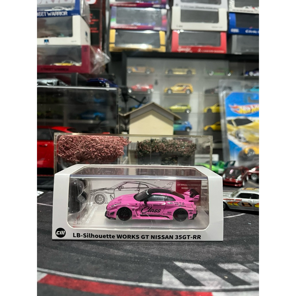 CM Model Nissan GTR R35 Pink