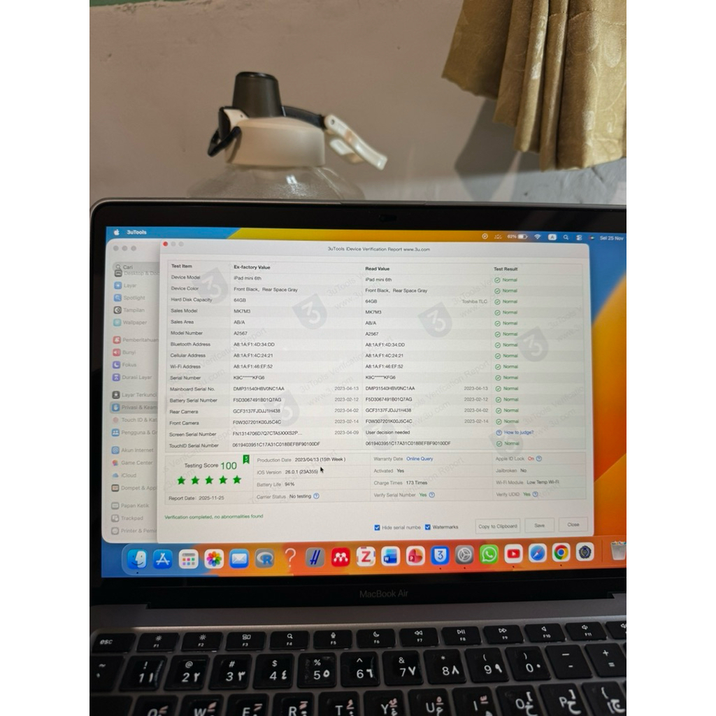 IPad Mini 6 64 Gb Inter WiFi only