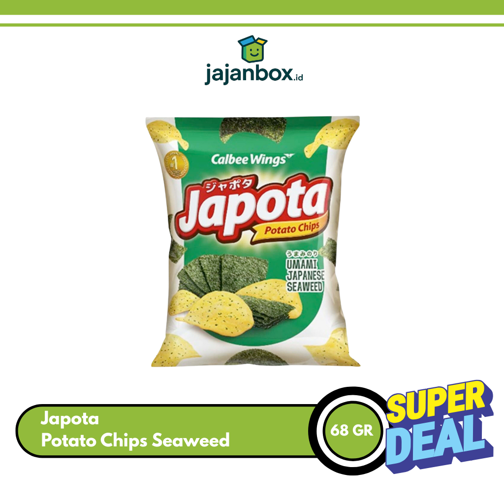 Japota Seaweed Snack Kentang 68 GR