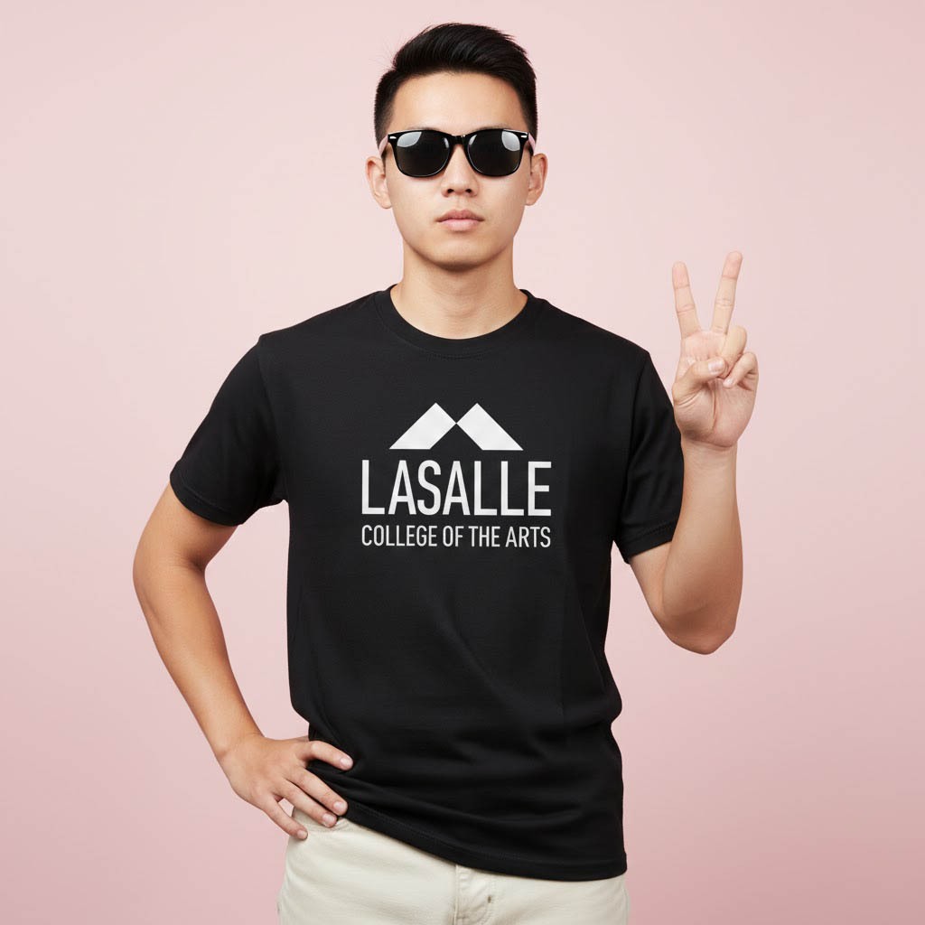 Kaos T-Shirt Premium LASALLE College of the Arts Singapre Cotton cloth short sleeve and  long sleeve