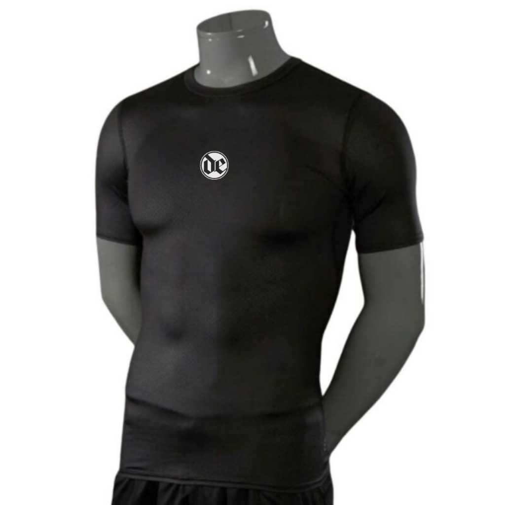 BAJU MANSET SPORT BASELAYER LENGAN PENDEK OLAHRAGA FUTSAL GYM BAJU DALEMAN OLAHRAGA PRIA
