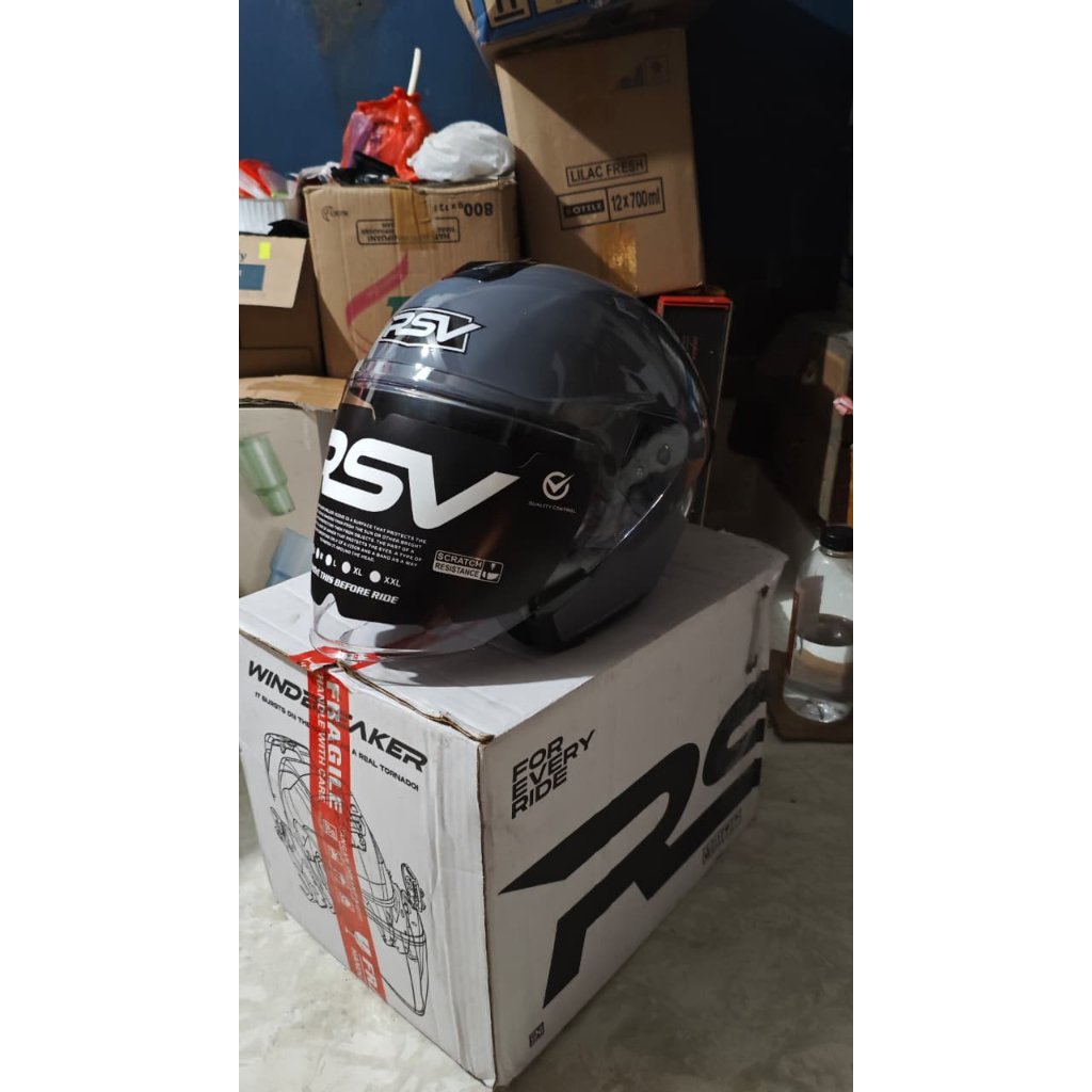 RSV WINDBREAKER SOLID - PLATINUM GREY