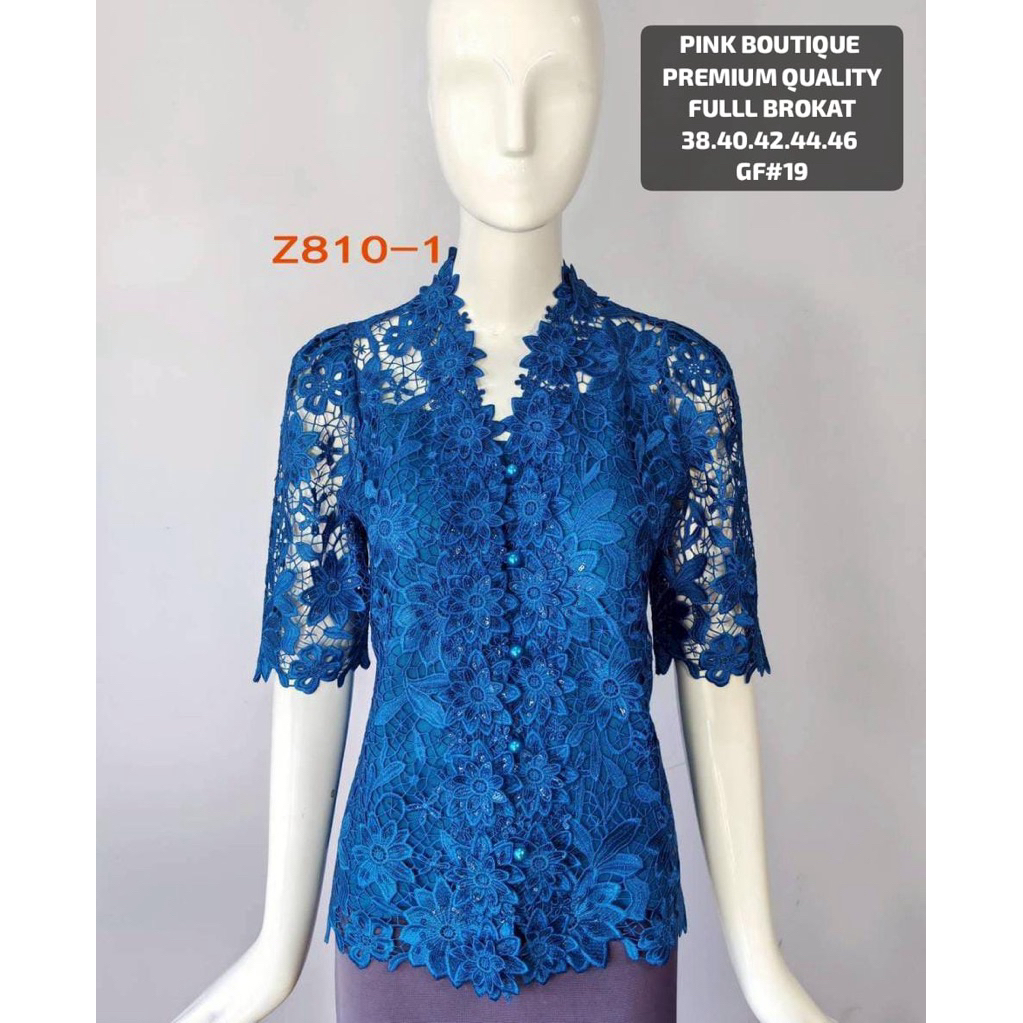 atasan brokat pink boutique ori bangkok