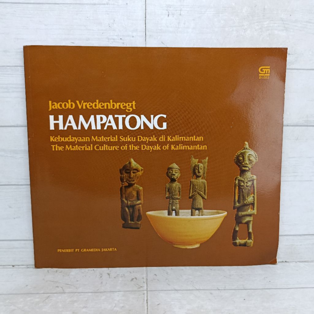 Buku Jacob Vredenbregt Hampatong Kebudayaan Material Suku Dayak Di Kalimantan The Material Culture O