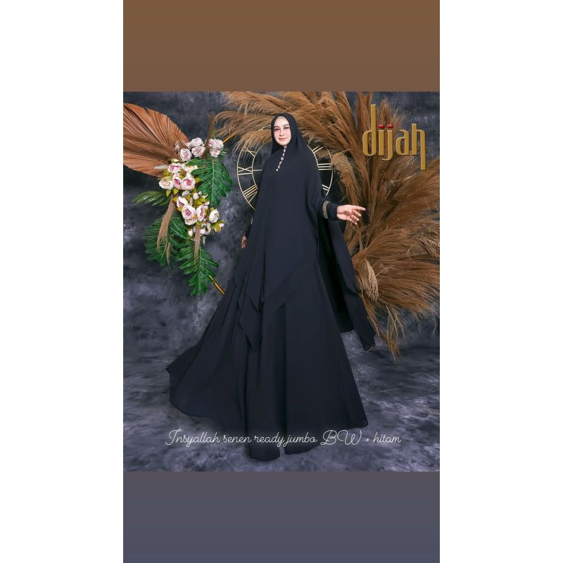 BISA COD (GAMIS SET SYARI EDISI JUBAH EDISI UMROH HAJI SERIES BY DIJAH ORI PREMIUM GAMIS DIJAH TERBA