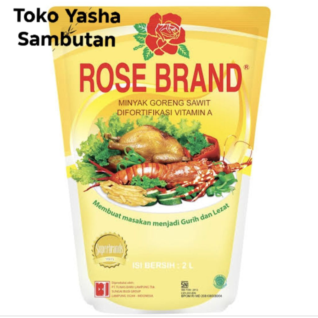 Rose Brand Minyak Goreng 2 Liter