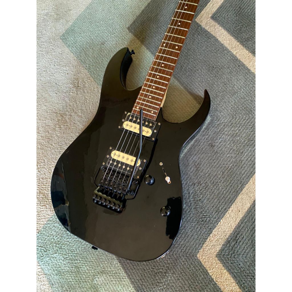 Gitar Ibanez RG series black custom