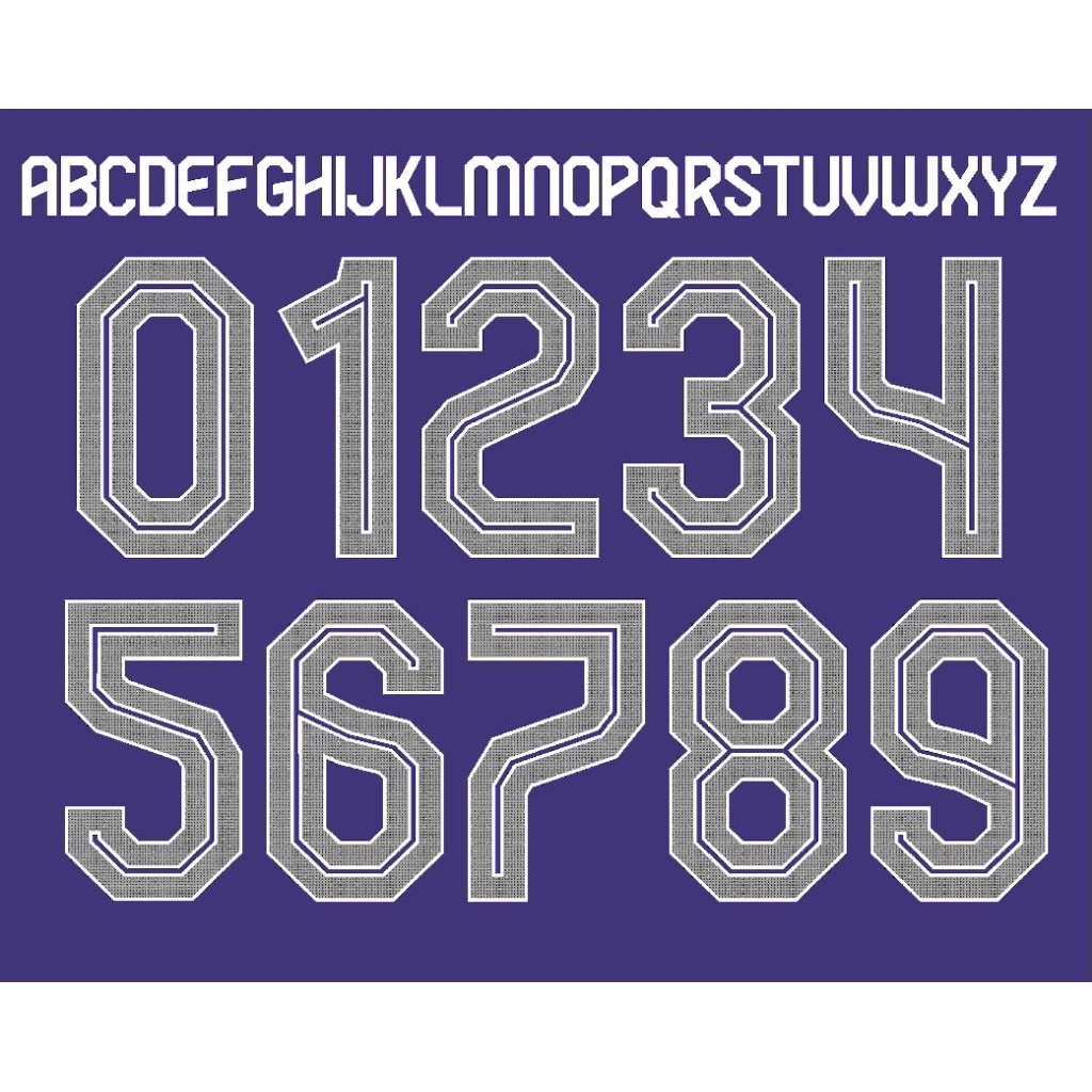 Sablon Nameset Persib Bandung 2024