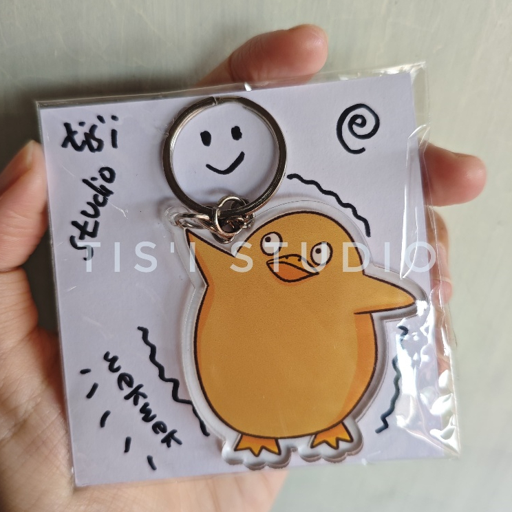 [Tis'i] Ootorisama Ghibli Spirited Away | Acrylic Keychain | Keyring | Ganci Anime Bebek