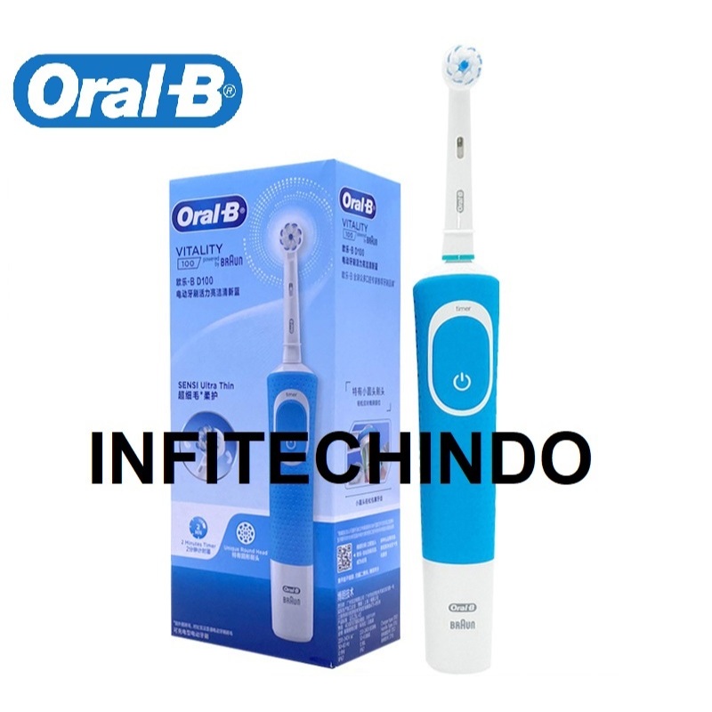 Oral-B D100 Electric Toothbrush - Sikat Gigi Elektrik