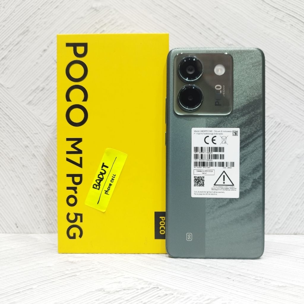 Poco M7 Pro 5G 8/256 GB Handphone Second Bekas Fullset