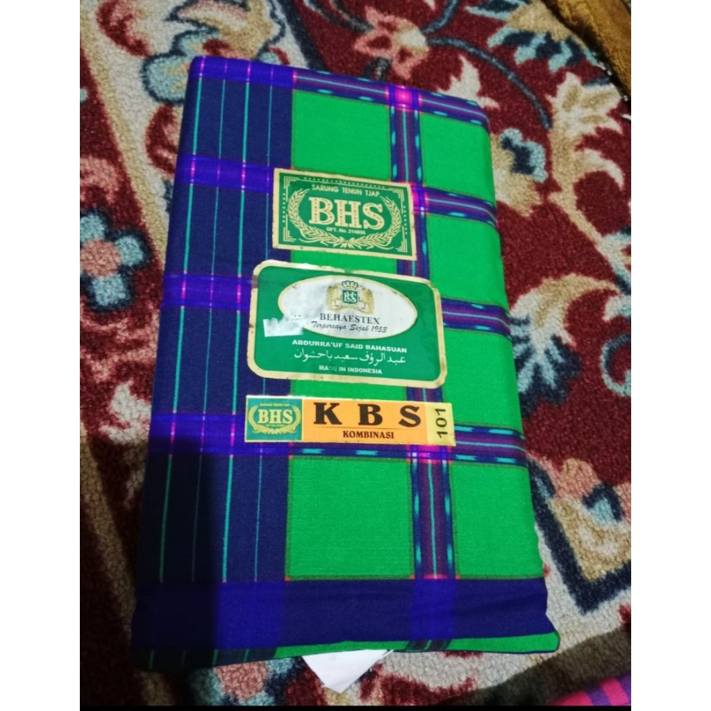 sarung bhs KBS pen full sutra spunsilk logo gold