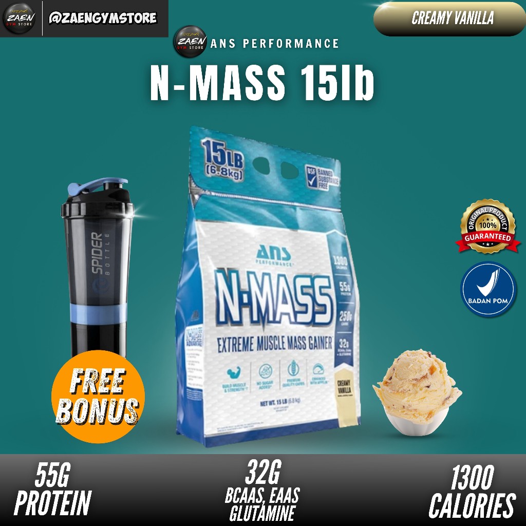 ANS N MASS 15 LBS EXTREME MUSCLE MASS GAINER