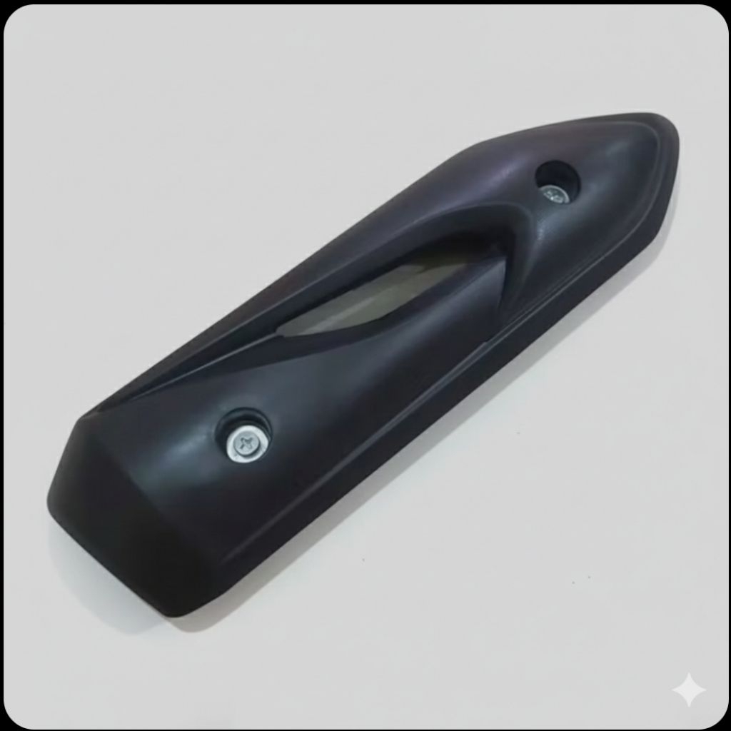 Grosir tutup knalpot beat karbu + baut, cover knalpot standart beat karbu