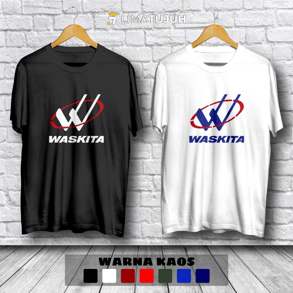 Kaos Baju Waskita Logo Perusahaan Baju Distro