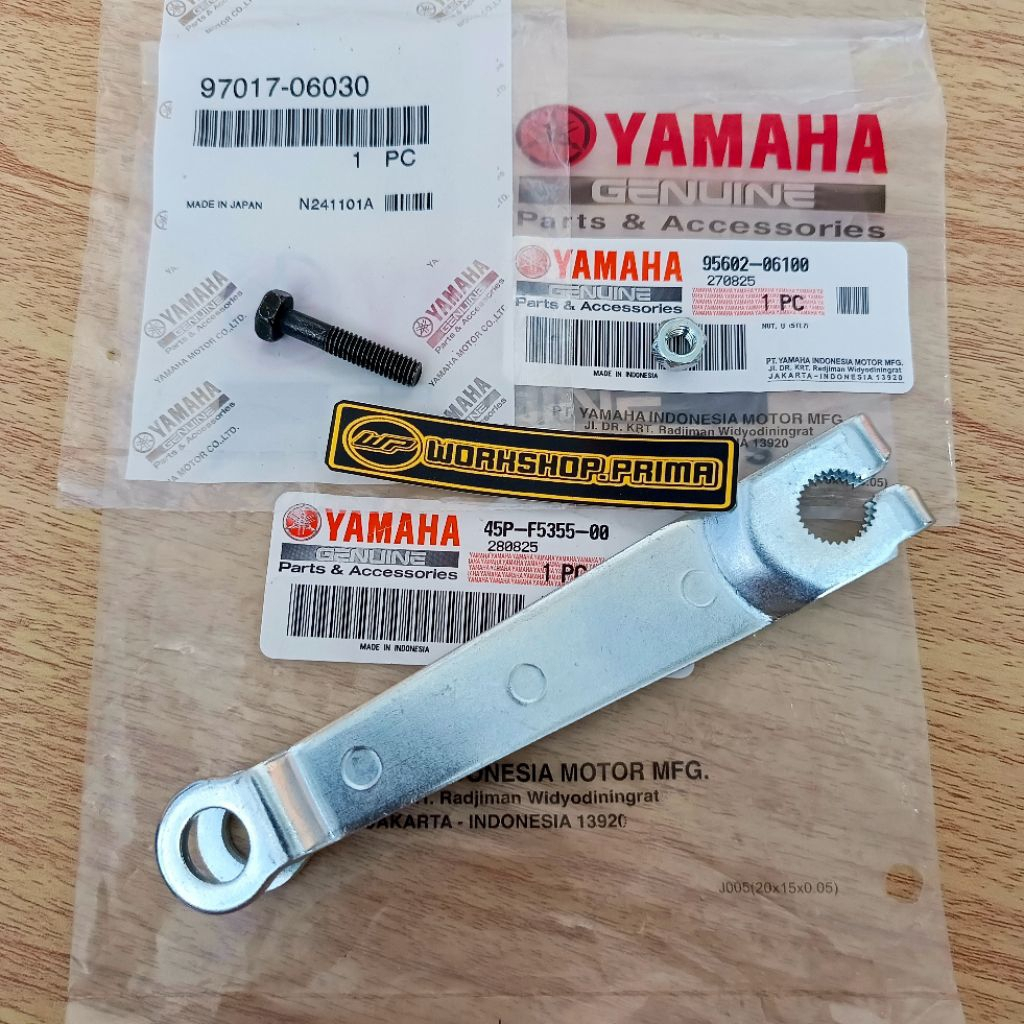 Tuas Paha Rem Baut mur kampas rem belakang BYSON Bison 150 Byson FI All Gen 2010 - 2017 ori ygp