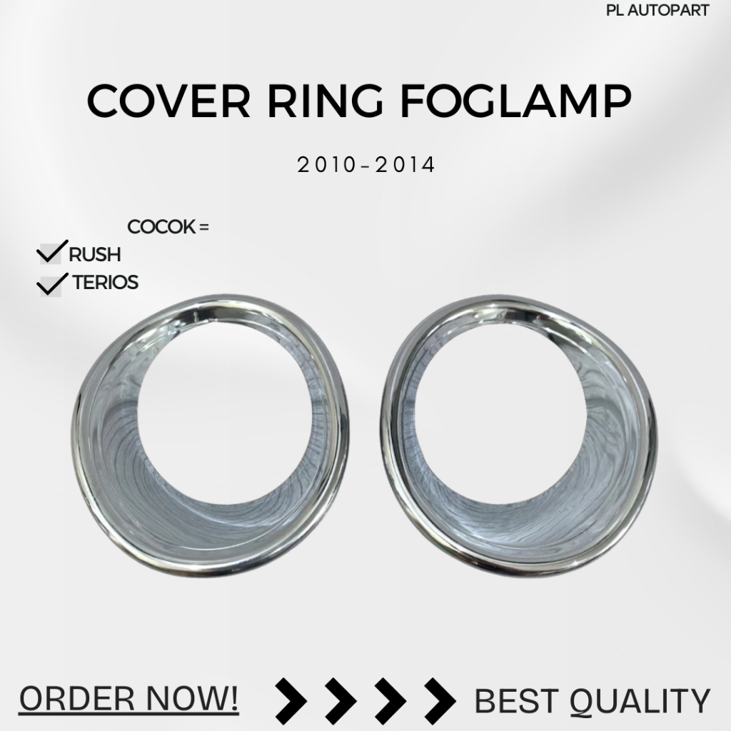 COVER RING FOGLAMP RUSH TERIOS 2010-2014