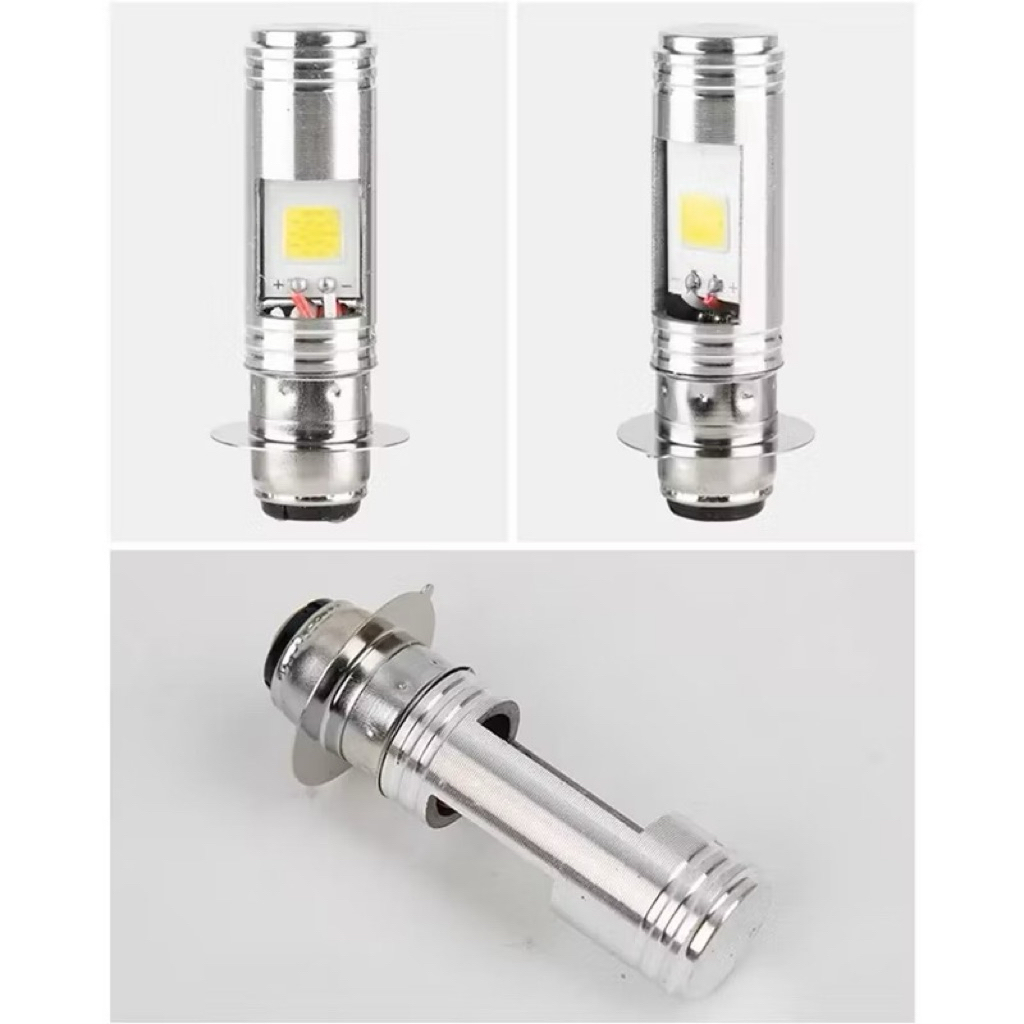 Promo Lampu motor led motor bebek/matic ac dc HI/LO Bholam lampu led depan H6