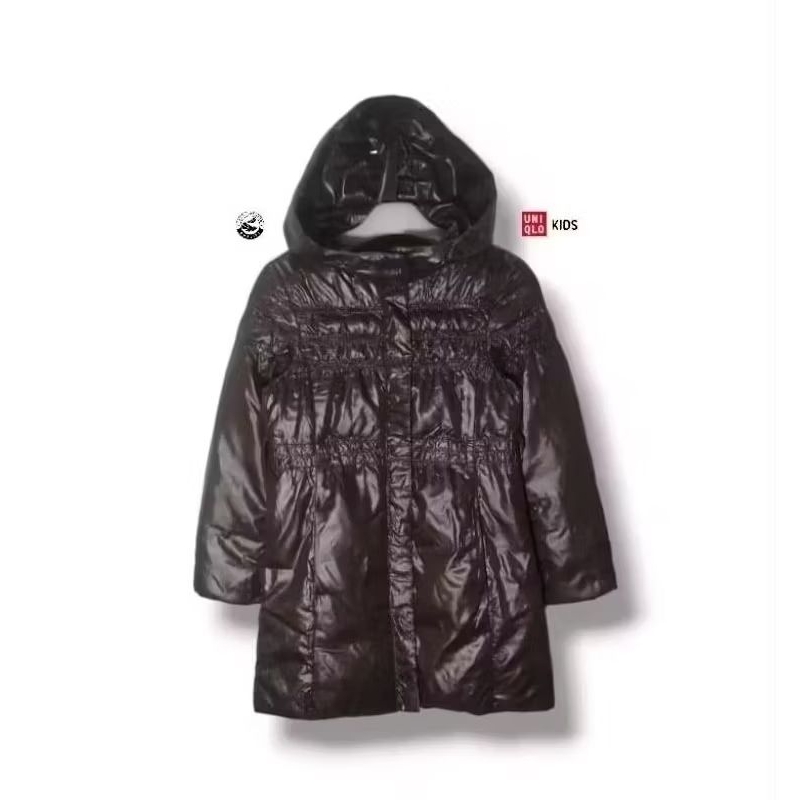 UNIQLO Kids Down Collection Winter Coat Jacket Size tag 140 fit 9-10 years (P74xL41/LD82)