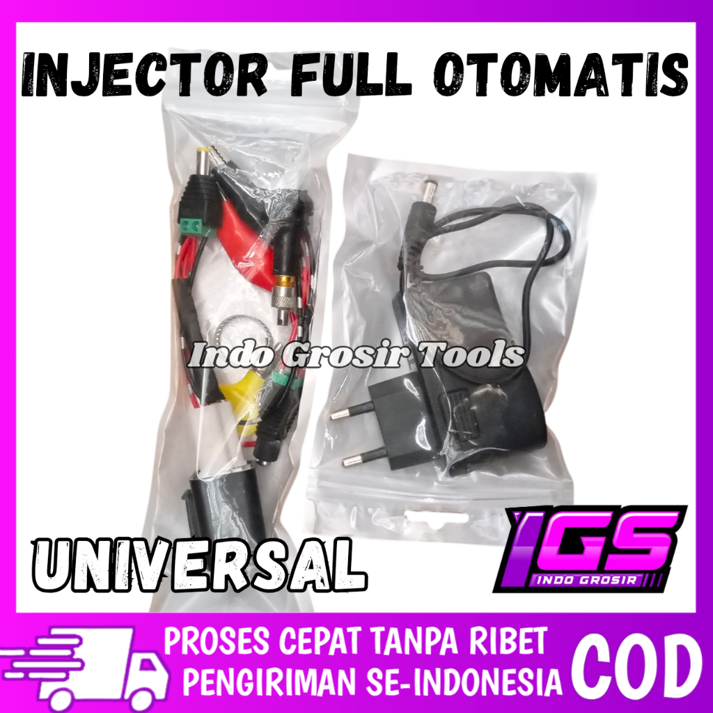 Alat Pembersih Injector Otomatis Injektor Motor Mobil Universal