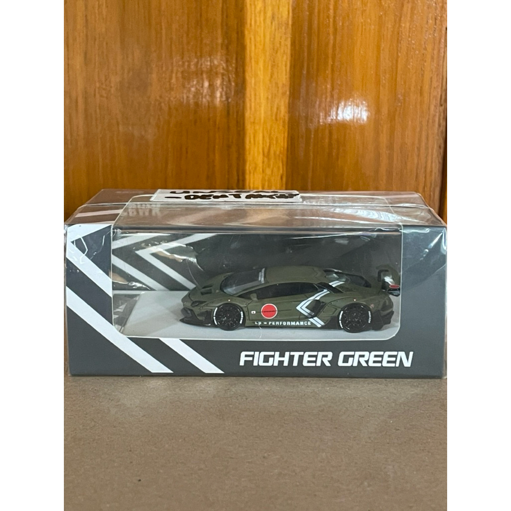 Timothy and Pierre Lamborghini Aventador LBWK Fighter Green (UNSEAL)