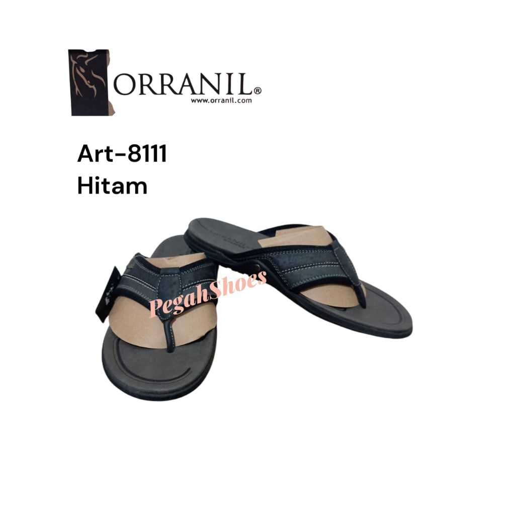 Orranil 8111| 8112 | 8115 - Sandal Formal Pria Dewasa Bahan Kulit SIntetis Premium
