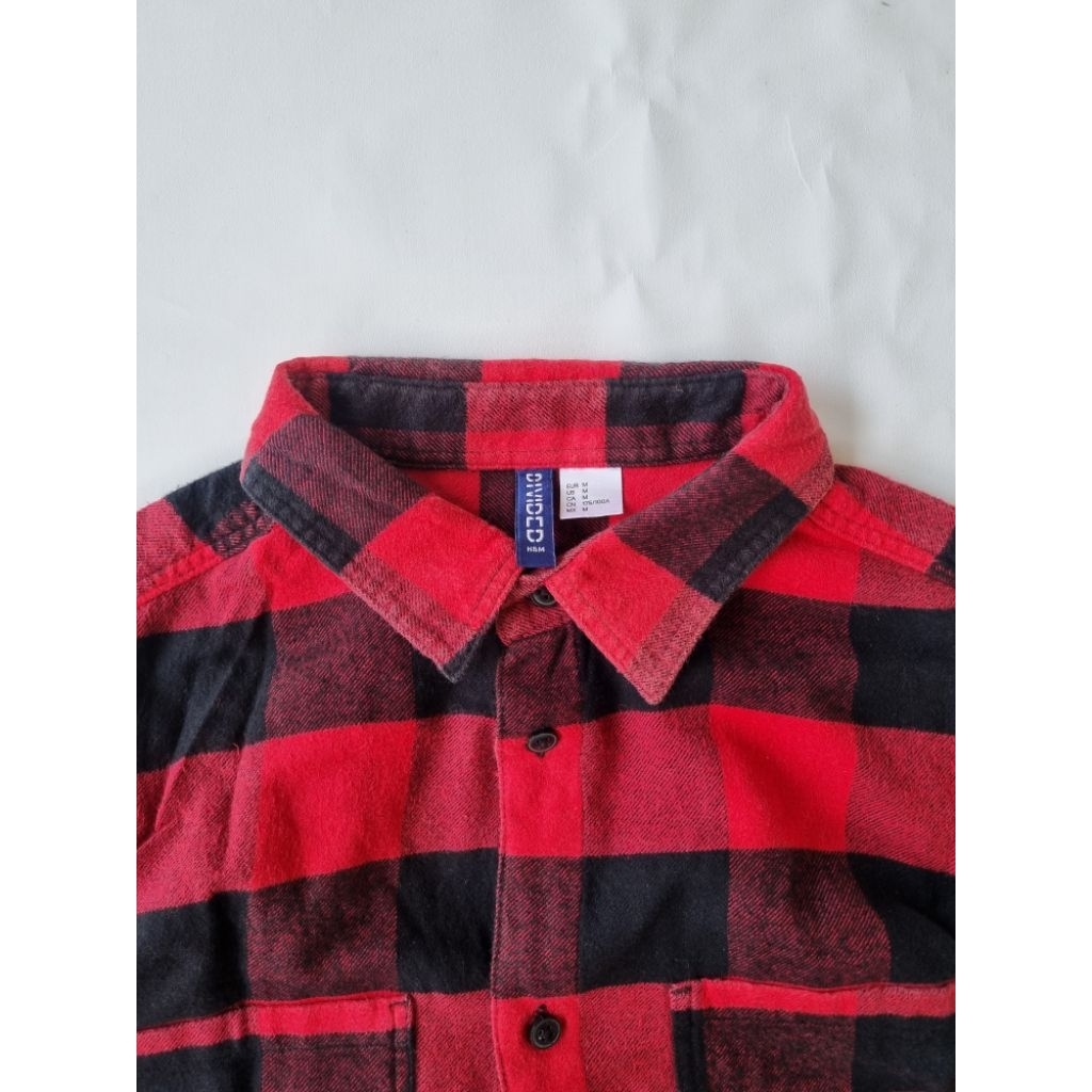 Kemeja Flanel H&m