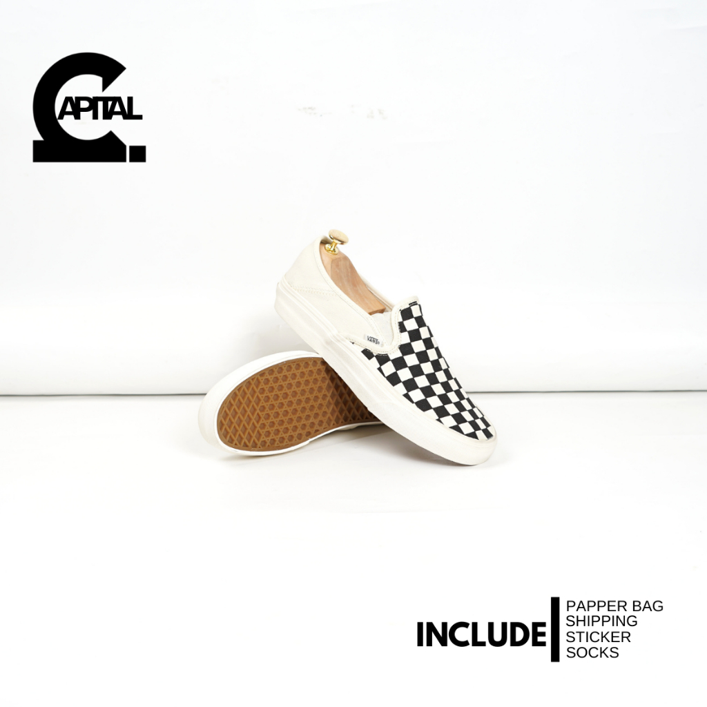 Sneakers Slip On Checkerboard Vault OG 100% Bnib