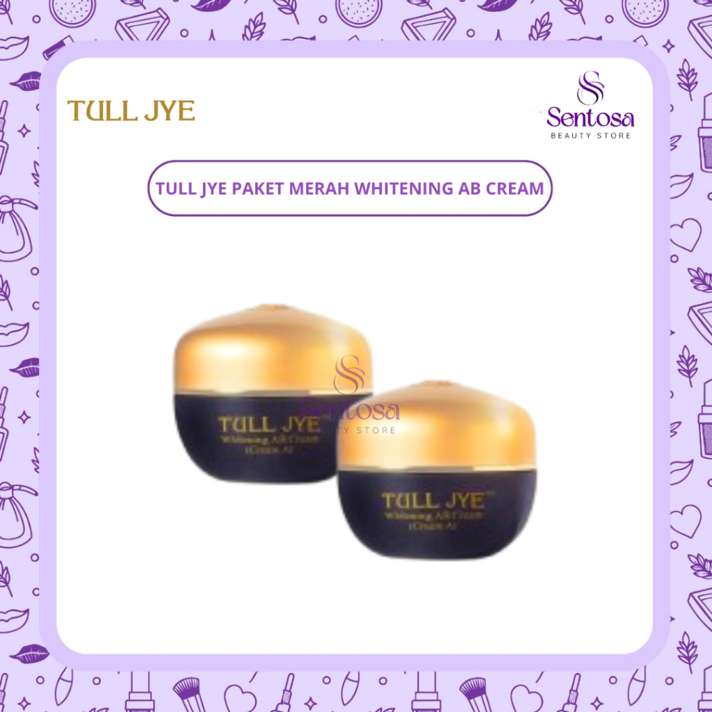 TULL JYE PAKET MERAH WHITENING AB CREAM