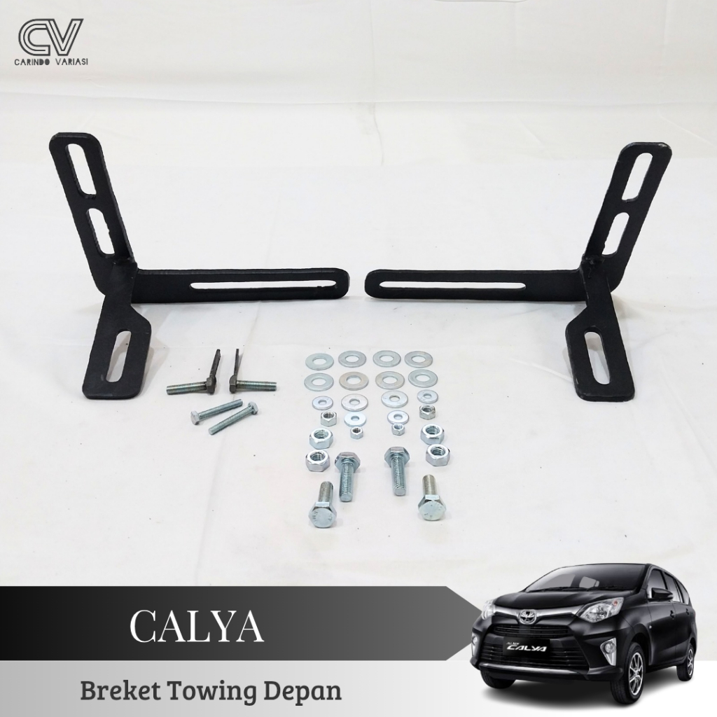 Breket Dudukan Plus Baut Towing Depan Mobil Toyota Calya