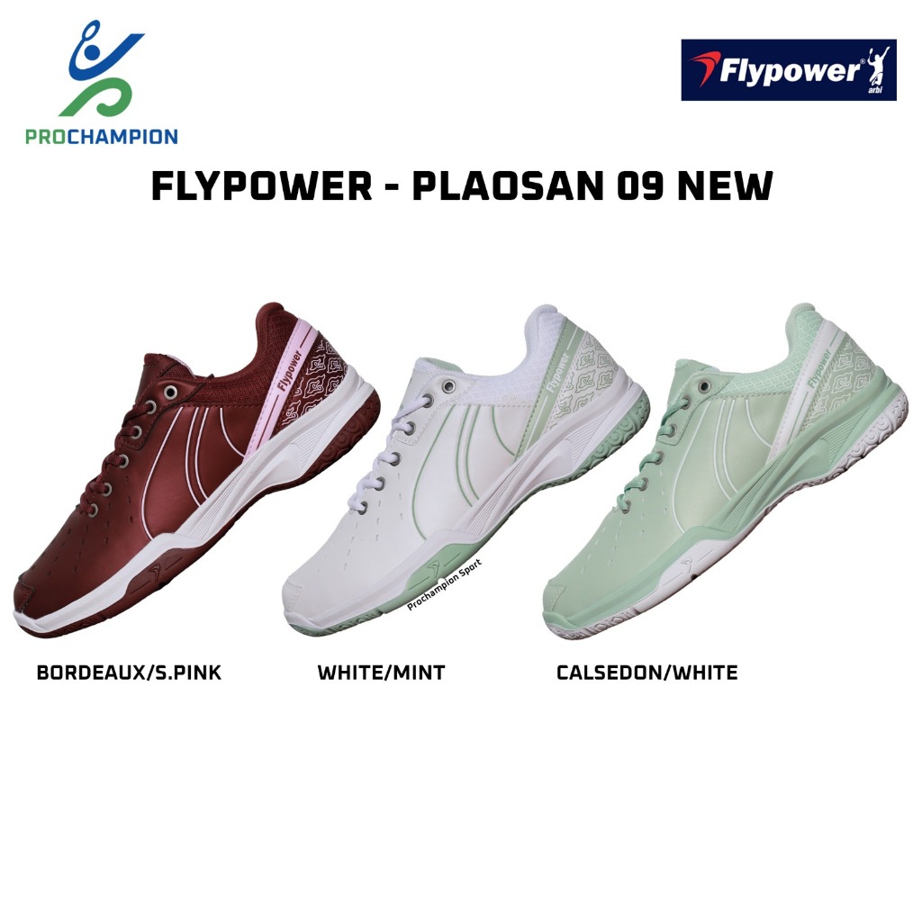 TERBARU Sepatu Badminton Flypower Plaosan 09 Series