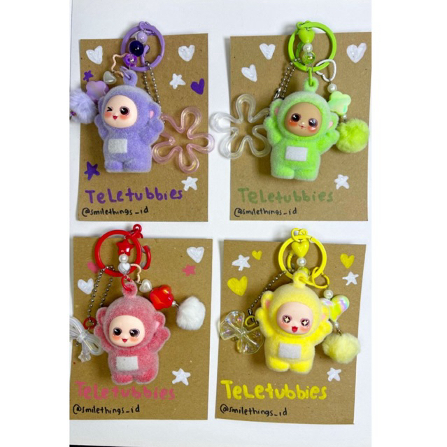 TELETUBBIES BAG CHARM / gantungan teletabis gantungan tas gantungan hp