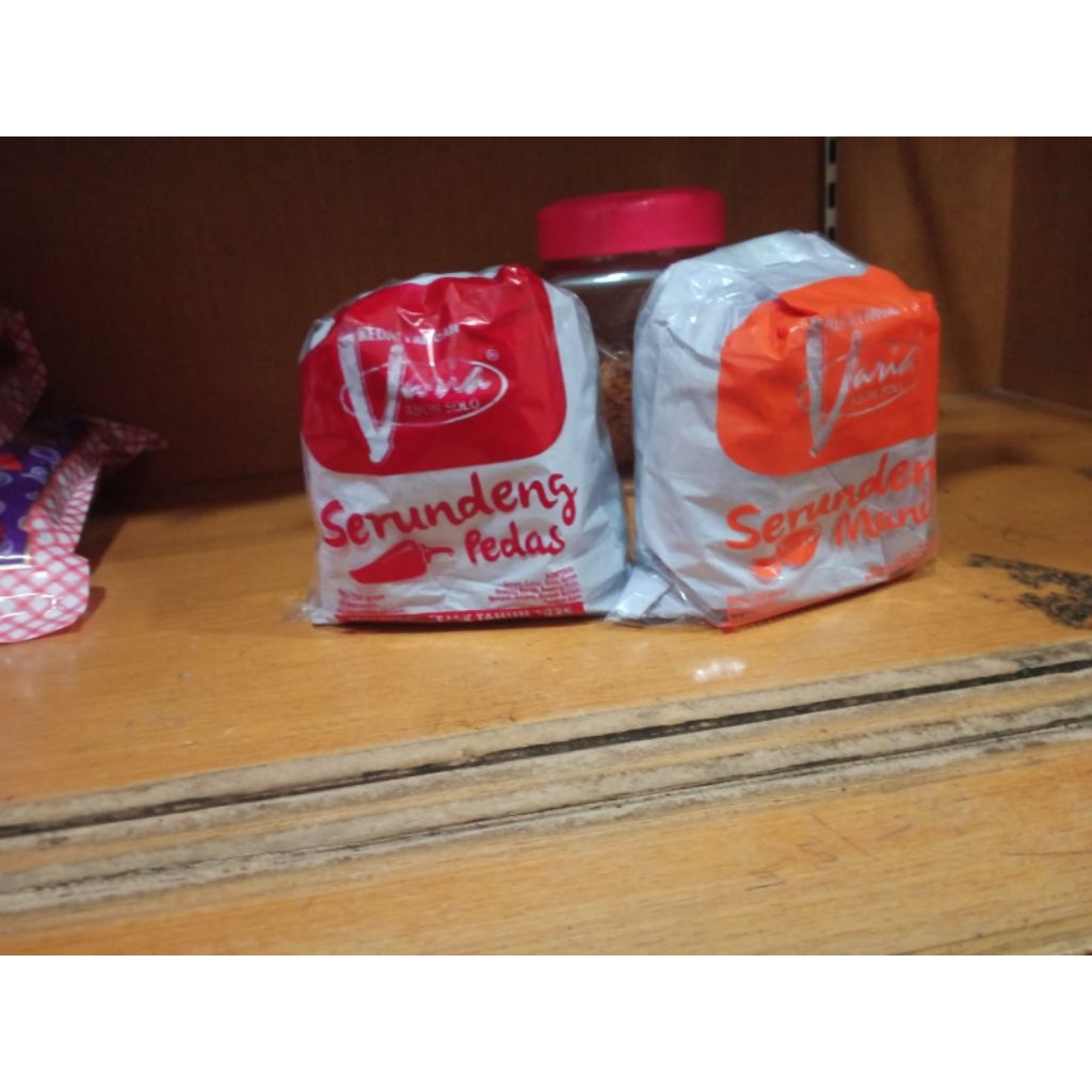 SRUNDENG VARIA MANIS & PEDAS BERAT 250Gram