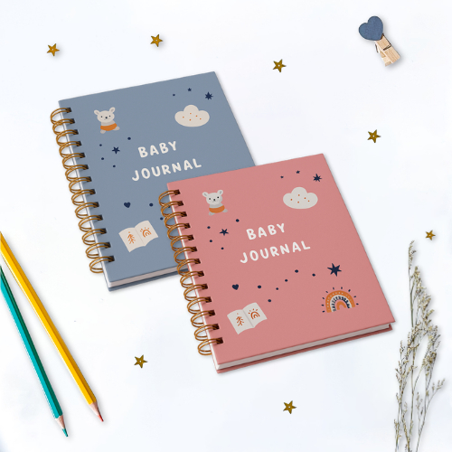Baby Journal / Pregnancy Book / Jurnal Kelahiran / Buku Jurnal Bayi / Journal Book / Buku Diary / Pl