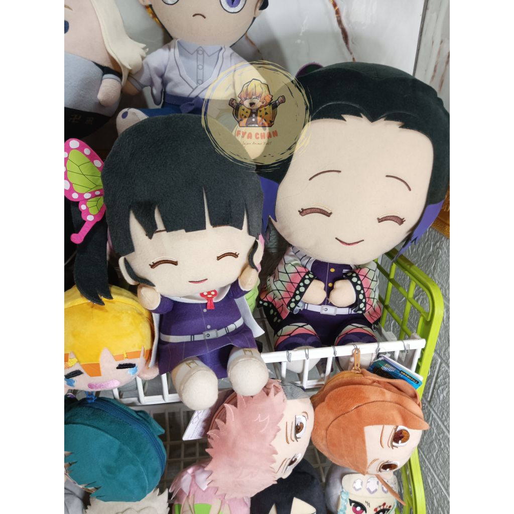 Shinobu Kocho Big Pofutto Plush Boneka Doll Anime Demon Slayer