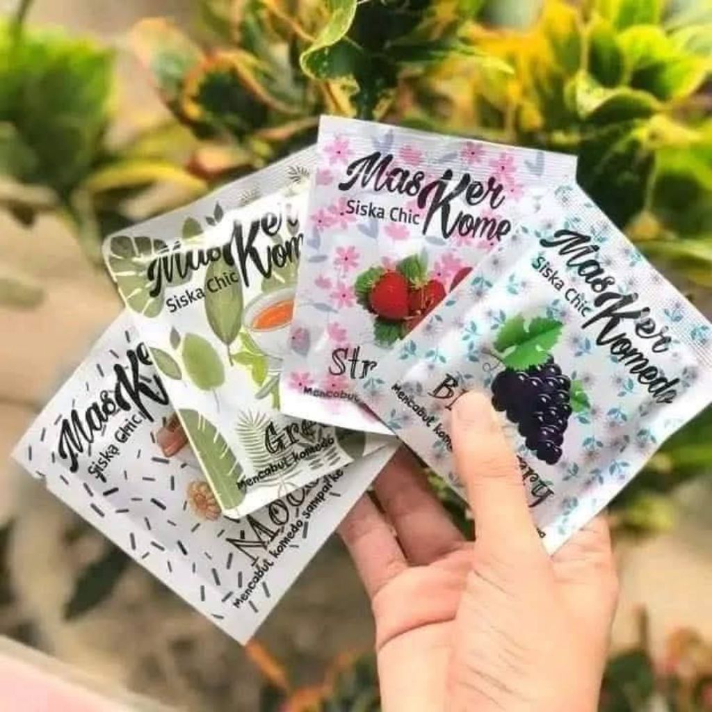 PAKET USAHA | MASKER KOMEDO SISKA CHIC ORIGINAL BPOM