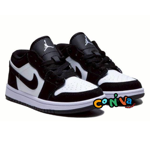 Jordan 1 Low Panda 'Black White'