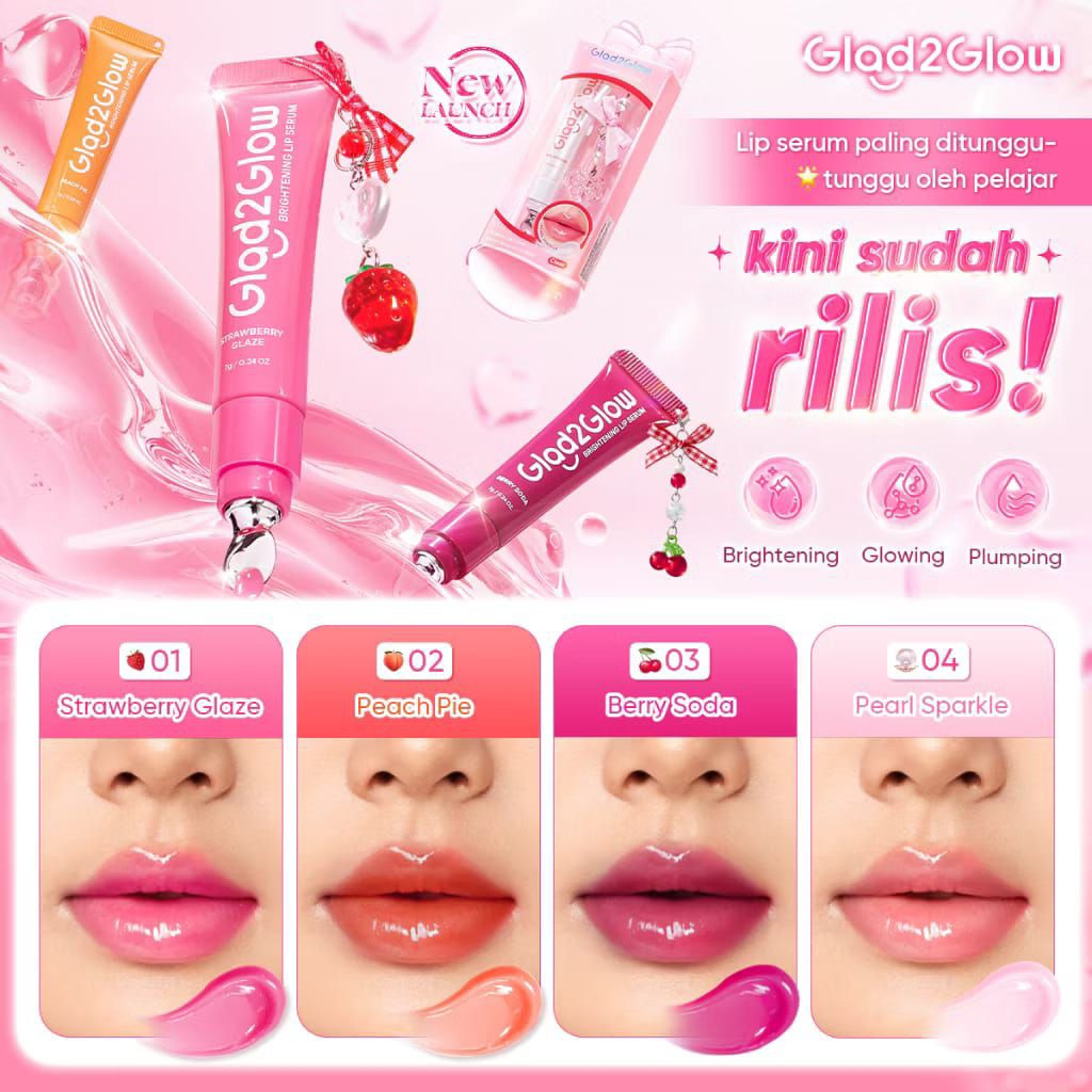 VIRAL LIP SERUM G2G | Brightening Lip Serum Glad2Glow