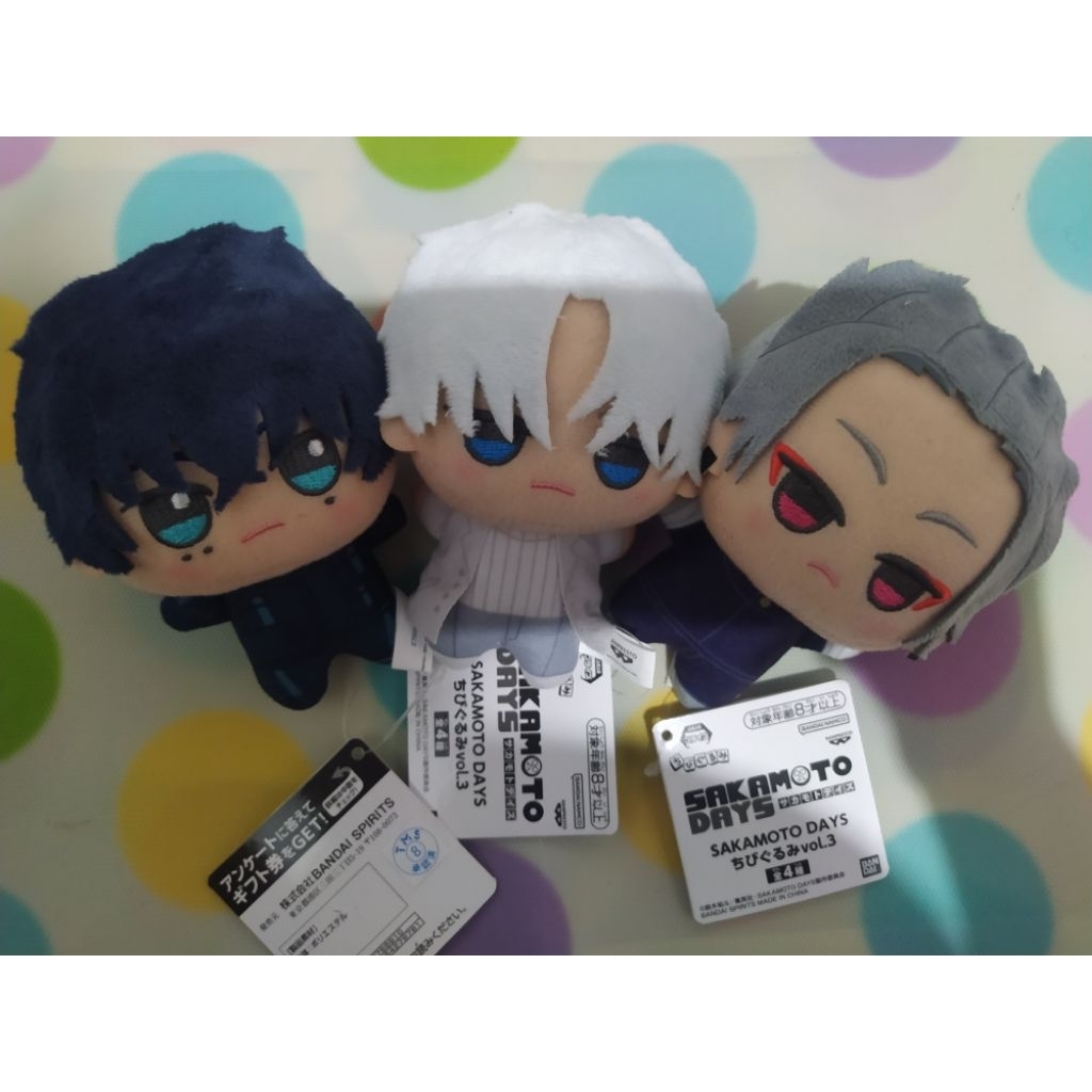 [READY STOCK] SAKAMOTO DAYS Chibigurumi Plush