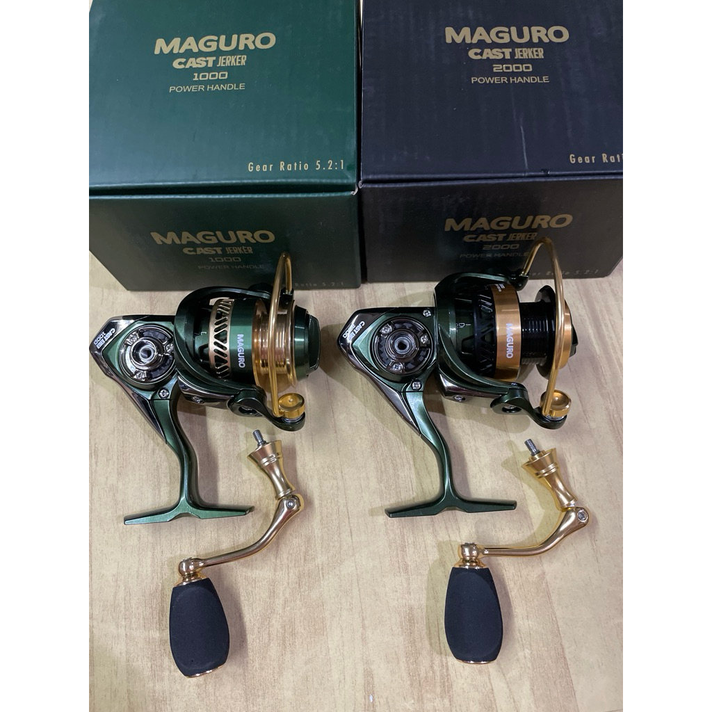 reel maguro cast jerker power handle