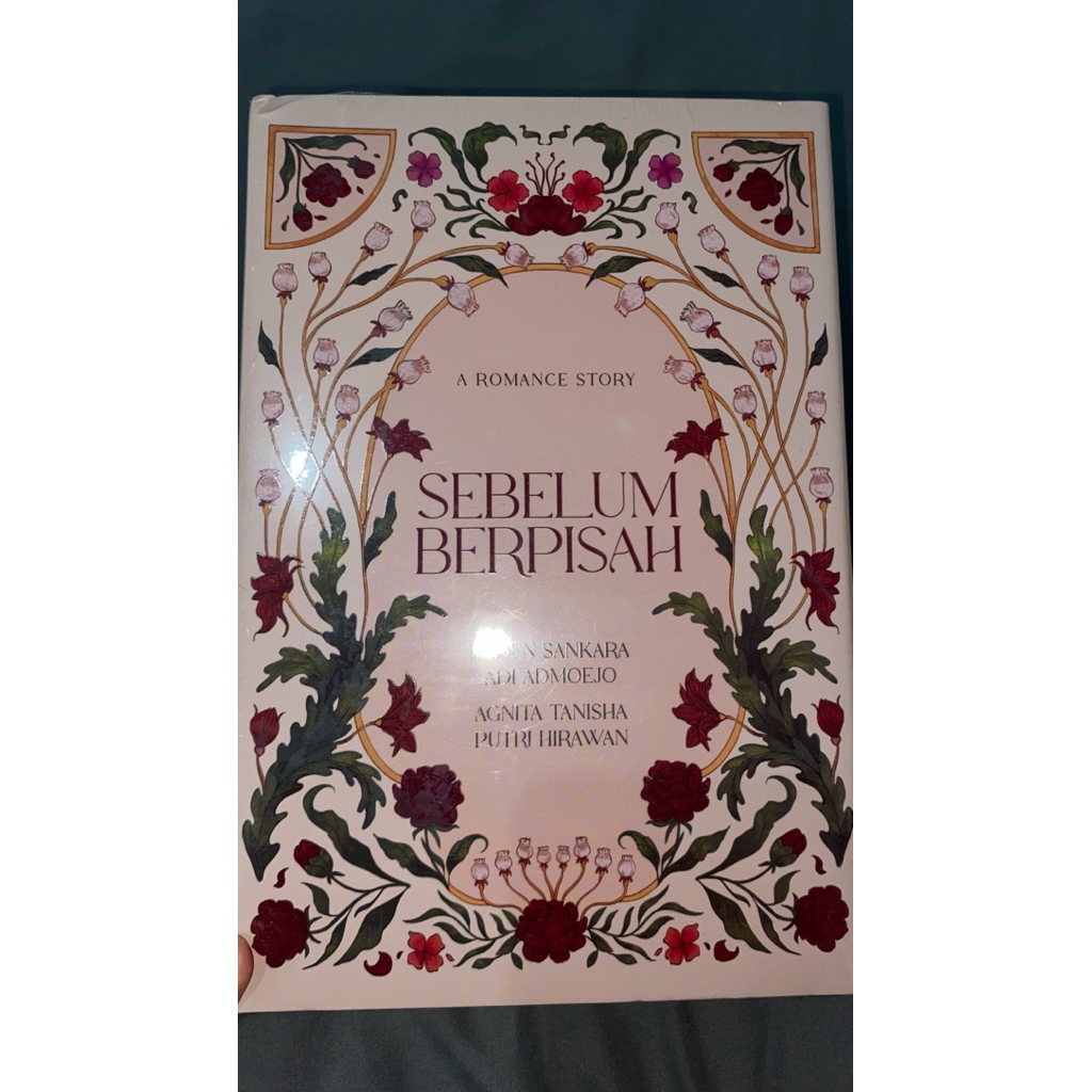 Pl novel sebelum berpisah hardcover spesial edges sealed