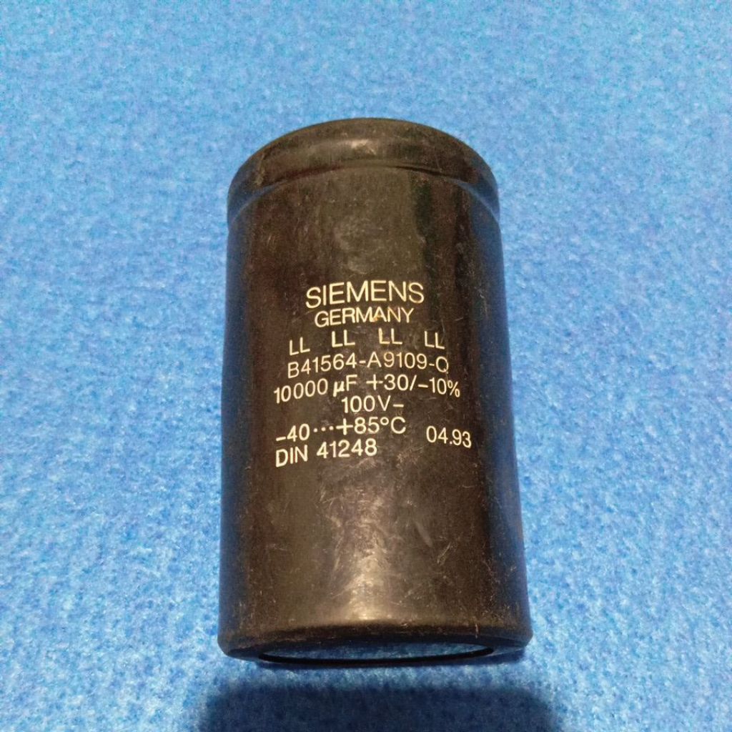 elco jumbo Siemens 100V10.000VF Original Cabutan