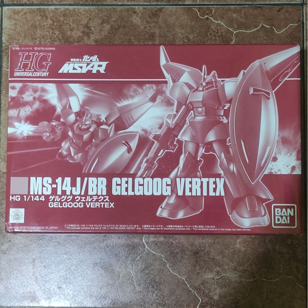 BANDAI MODEL KIT 1/144 HG GELGOOG VERTEX