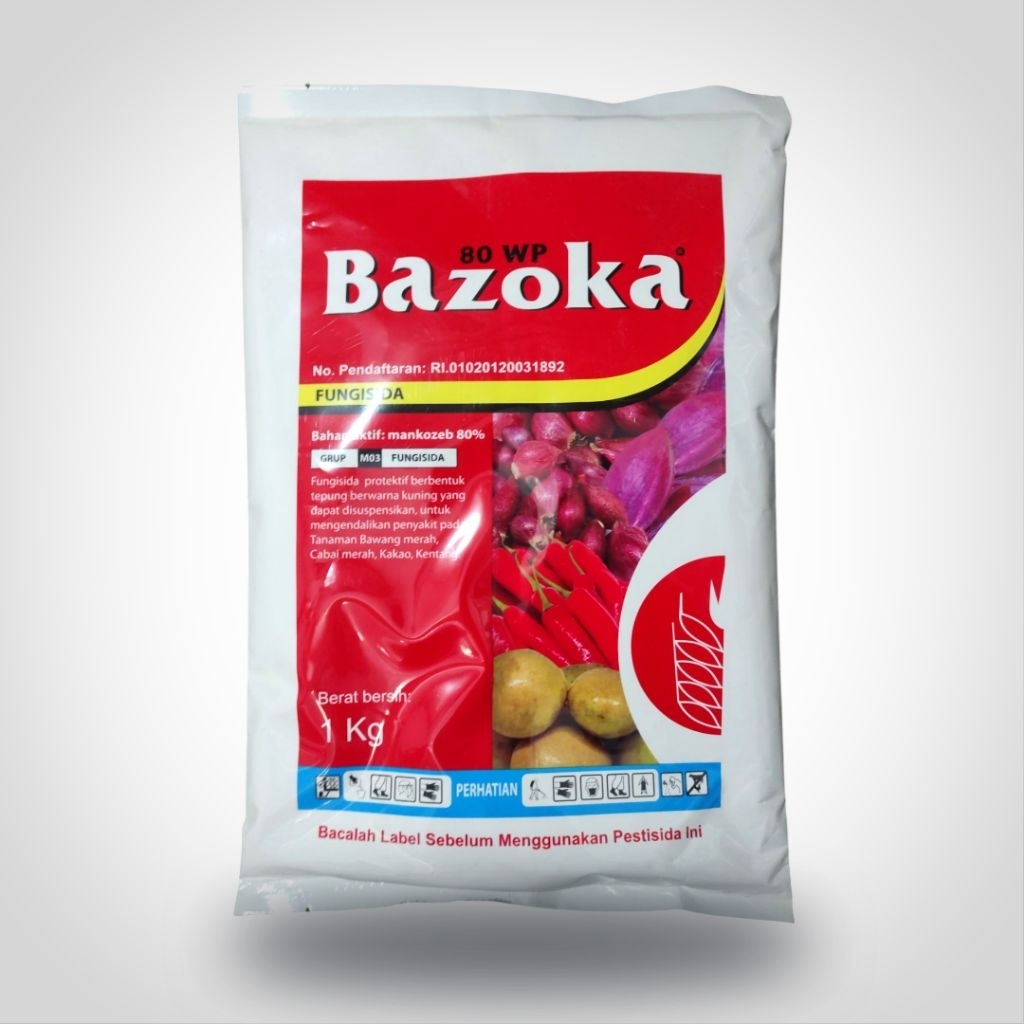 BAZOKA 80WP Fungisida Kemasan 1KG